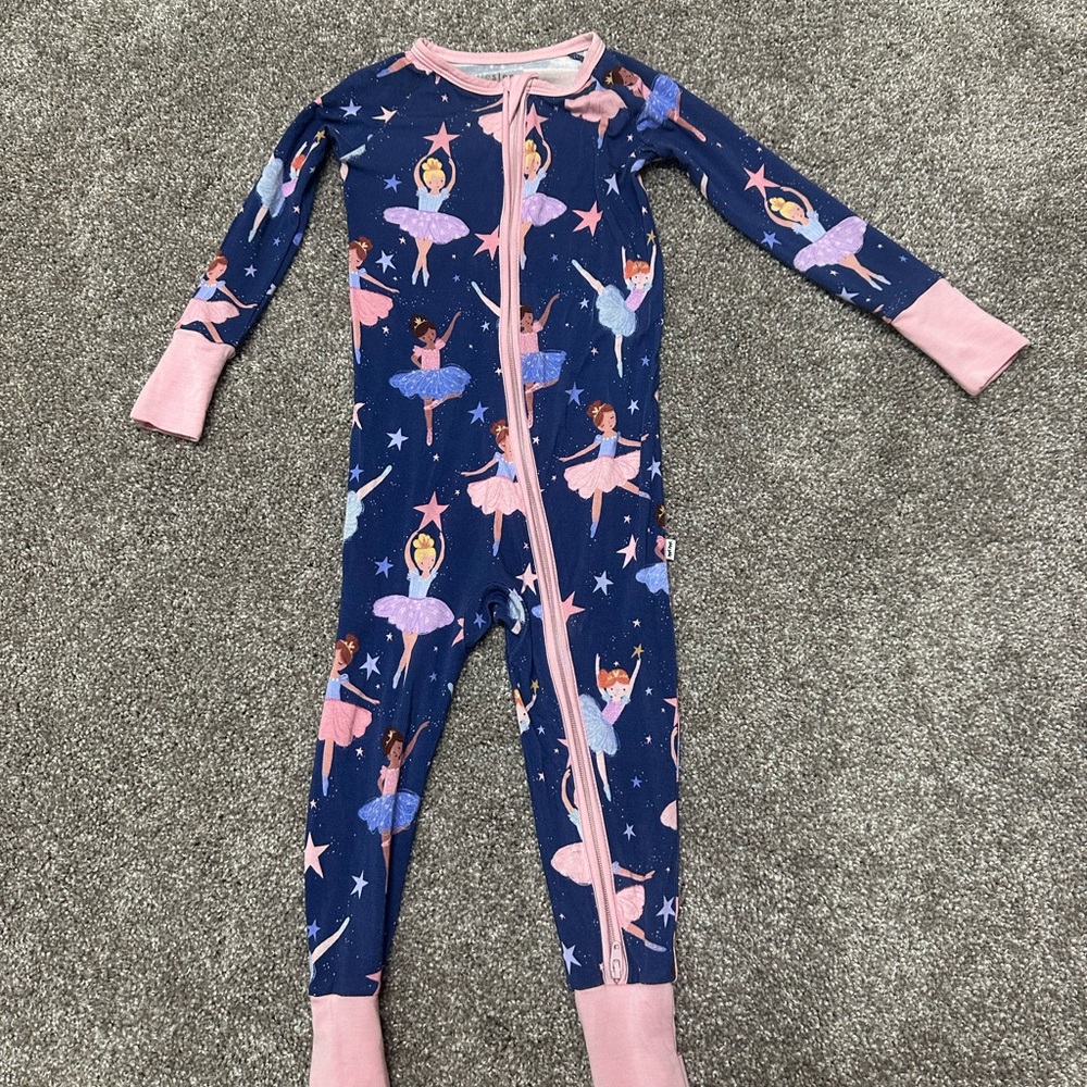Little Sleepies Ballerina Zippy 12-18